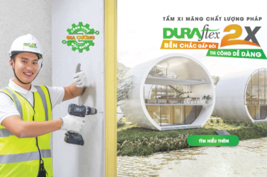 Tấm xi măng DURAflex 2x chính hãng