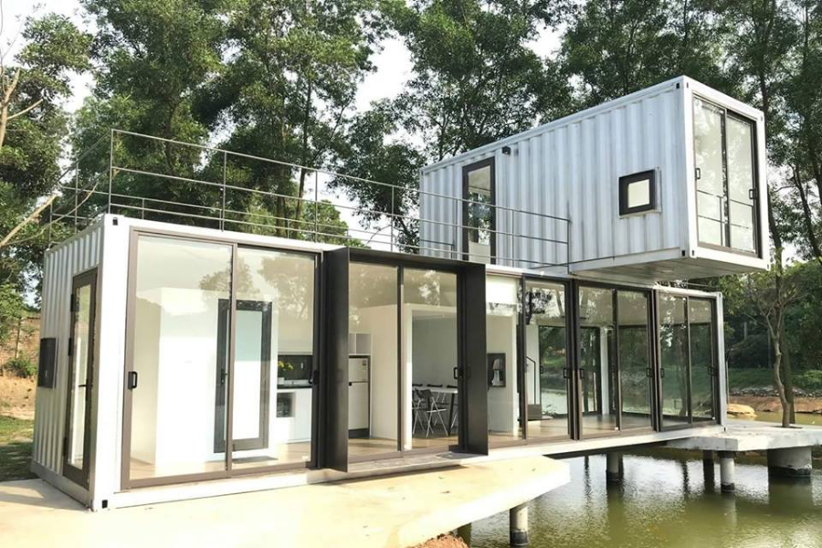 Mẫu nhà ghép container giá rẻ