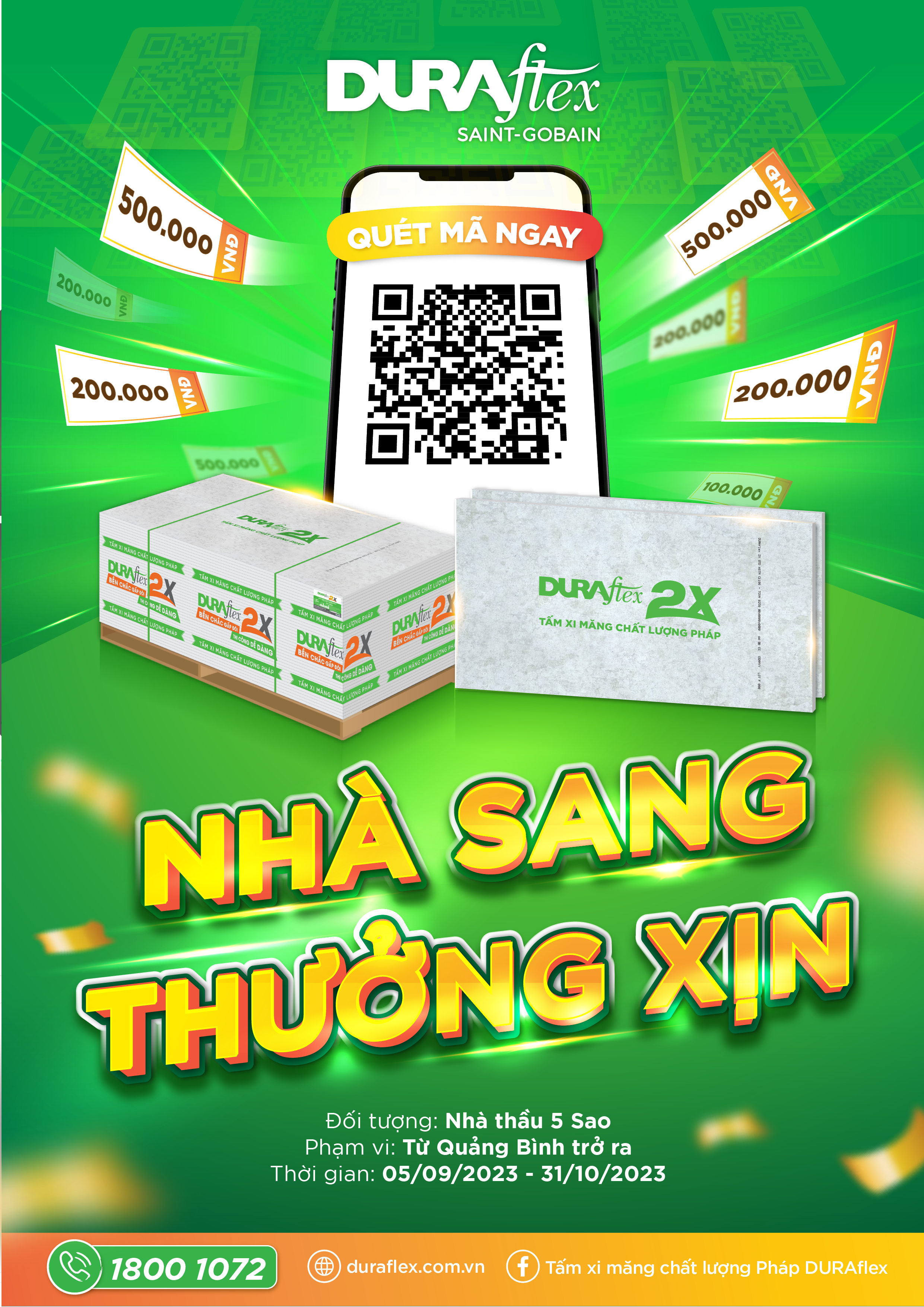 Nhà sang thưởng xịn miền Bắc