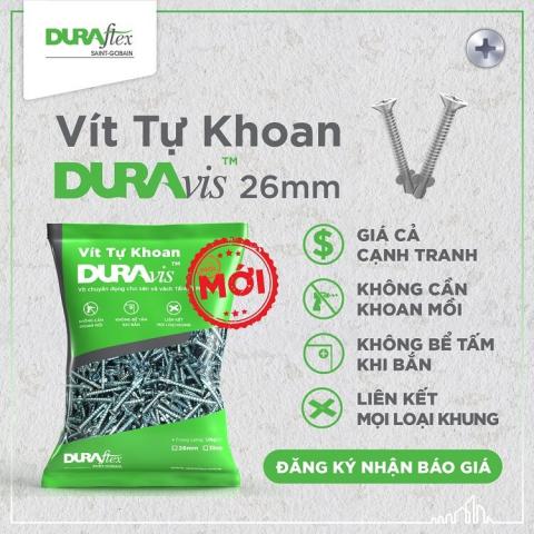 Vít tự khoan DURAvisTM 26MM cải tiến mới nhất | DURAFlex